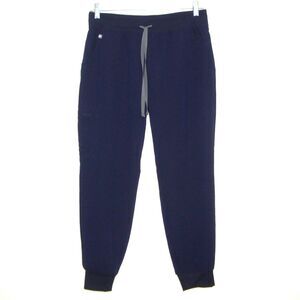 Figs Technical Collection Zamora Scrub Pants Joggers Women's Navy Blue